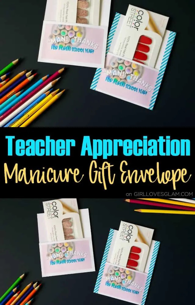 A teacher's hands holding colorful pens and pencils, symbolizing their dedication to education.  This image sets the stage for nail-themed gifts as a way to appreciate their hard work.