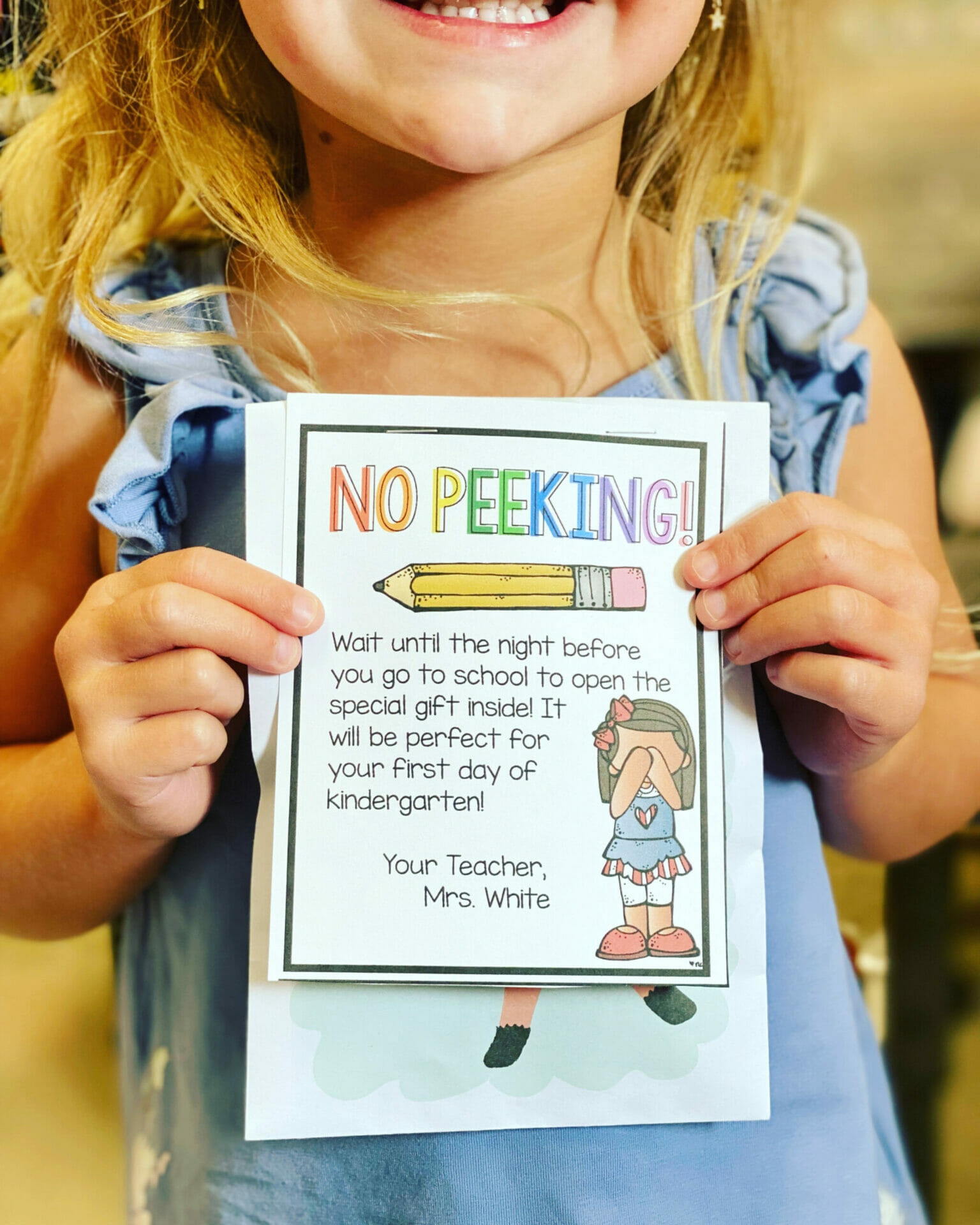 Back to school gift tags