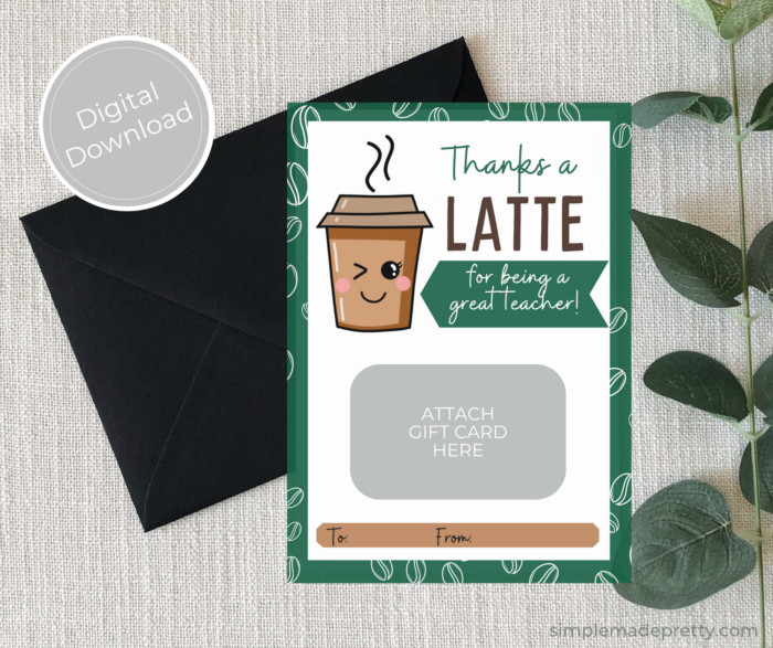 DIY Holiday-Themed Gift Card Holder for Teachers