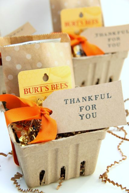 Gift-wrapped fall teacher appreciation gifts.