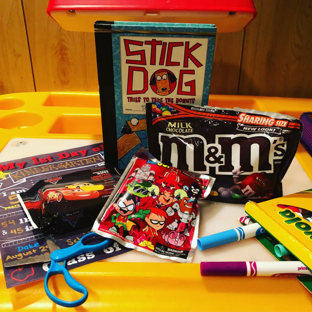 Personalized stationery set for back to school