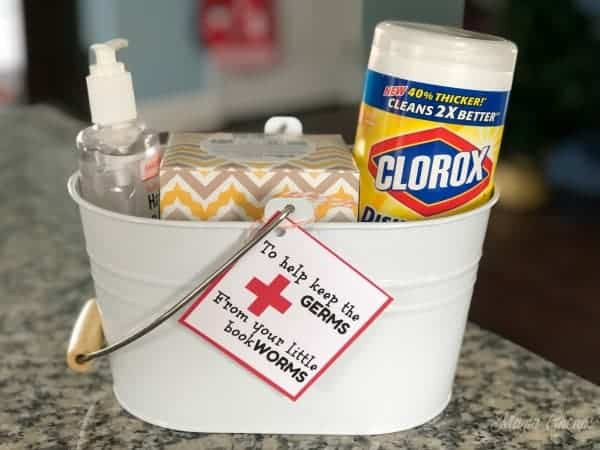 Teacher Appreciation Gift Basket with Supplies