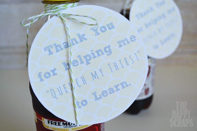Teacher Appreciation Gift with Tag